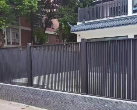 中式別墅圍墻護欄